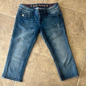 Rock Revival Capri Jeans